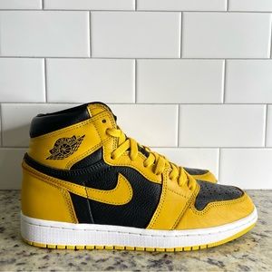 Nike Jordan 1 Retro High OG Pollen Black Yellow (555088-701) Men’s Size 8.5